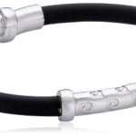 Pierre Cardin Unisex Armband 925 Sterling Silber rhodiniert Leder Influence 21 cm PCBR90117A210 B00GXV0LEK