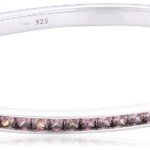 Esprit Collection Damen-Armreif 925 Sterling Silber rhodiniert Glas Zirkonia perseus angular berry pink ELBA91038E600 B00GD2DWQI
