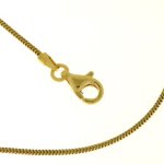 BOB C. Damen-Halskette ohne Anhänger 925 Sterling Silber vergoldet 244651 B00BN3G9O4