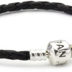 Pandora Leder-Armband Schwarz 590705CBK-S B005341Y5S