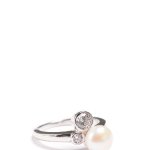 Valero Pearls Ring silber, 18,5 B00KR25FQU