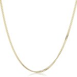 Amor Jewelry Unisex-Halskette 14 Karat 585 Gelbgold 74117 B00EQ0PNEI