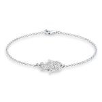 Elli Damen Armband 925 Sterling Silber Kristall Swarovski-Kristall 18 cm weiß 0210452413_18 B00GRS3DXU