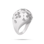 Morellato Damen-Ring Edelstahl Kristall Ducale silber SAAZ05018 B00FURP3SC