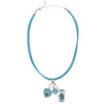 SWECS|#Sweet Deluxe Sweet Deluxe Damen-Kette Wiesn Bavaria silver/blue 37 cm 01212 B0086FWPVI