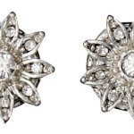 Pilgrim Jewelry Damen-Anhänger Druckknopf 2er Set aus der Serie Snap versilbert weiß 1.0 cm 431310004 B00B5ACZ3O