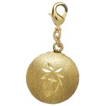 Pilgrim Charm Anh&auml;nger Round gold 444040 B00B5Q7TPM
