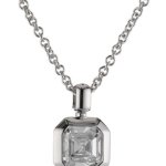 Joop Damen Halskette 925 Sterling Silber Zirkonia Keira 42.0 cm weiß JPNL90650A420 B00EJRAPLE