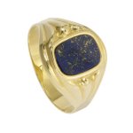 Bella Donna Herren-Ring 333 Gelbgold 1 Lapis Lazuli B0026L7BIA