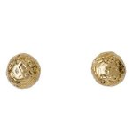 Pilgrim Jewelry Damen-Set: 3 Paar Ohrstecker Messing Ear post Vergoldet 0 0.3/0.4/0.5 cm 311342003 B00G2A1AAG