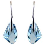 GoSparkling Aquamarine Blue Crystal 925 Sterling Silber Ohrringe (Machen Mit Swarovski Element) B00466G5US