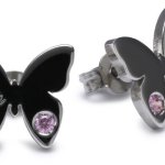 Nomination Damen-Ohrring Butterfly Stecker Rosa 021308/002 B002BZCYUQ