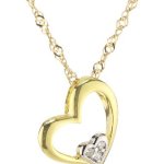 Amor Jewelry Damen-Halskette 8 Karat 333 Gelbgold 385329 B00EQ0OMKE