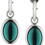 Leonardo Jewels Damen-Ohrhänger Edelstahl Glas Caramello 3.8 cm 015327 B00M97W8Y8