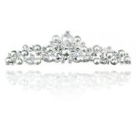 PreciousYou Braut Jahrgang Perle und Kristall Strass Diadem Tiara Brautschmuck Haarschmuck B007JONRMI