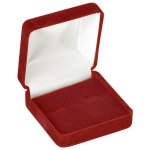 Noble Packaging CUFFLINK BOX – BURGUNDY-CUFFLINK BOX B00GTQ2NXQ