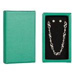 SIX "Xmas Sets" Geschenk Box mit Kette und Ohrsteckern, Perlen, silber (388-228) B00OYU5IQS