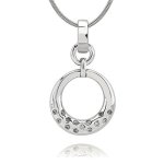 Rafaela Donata Carat 1934 Anh&auml;nger Brilliantschliff Zirkonia (ohne Kette) Rund wei&szlig; B008B8DFEG