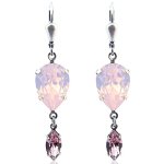 nobel schmuck Ohrringe mit SWAROVSKI ELEMENTS – Rose Water Opal B00N7EB8H0