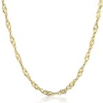 Amor Jewelry Damen-Halskette 8 Karat 333 Gelbgold 383233 B00EQ0OQWS