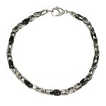 Bella Donna Herren-Armband Stahl 21cm 50762100ST B002BH3IQS