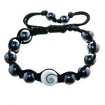 Bella Carina unisex Shamballa Armband mit Shiva Auge und H&auml;matit Perlen B009ED2D04
