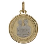 Bella Donna Unisex-Anh&auml;nger Sternzeichen 333 Bicolor   5379ANH3 B003AQC1JO