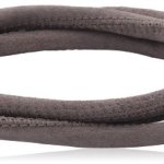 Viventy Unisex Armband Leder 3x gewickelt. in grau 59cm 764029 B00CFLKE9Y