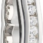 Viventy Damen-Anhänger 925 Sterling Silber NA 6 Zirkonia weiß 765772 B00CF2YJ8A