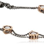 Pilgrim Jewelry Damen-Armband aus der Serie Adoration roségold beschichtet hematite beschichtet 16.5 cm 161314102 B00B5A8XPI