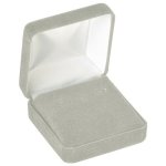 Noble Packaging HOOP EARRING BOX – LIGHT GREY-HOOP EARRING-WITH SLEEVE B00GTQ2YXU