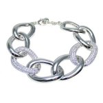 nobel schmuck Armband mit SWAROVSKI ELEMENTS – Farbe Silber Crystal- in Etui B00GSM5F40