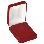 Noble Packaging HOOP EARRING BOX – BURGUNDY-HOOP EARRING BOX B00GTQ395W