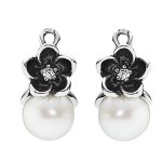 Pandora Ohrringanh&auml;nger Silber Mystisches Blumenreich B00N7RL9OY