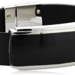 Joop Herren-Armband Sharp Epoxy schwarz Leder schwarz Edelstahl ca. 21.5 cm JPBR10340A215 B009A6FAG4