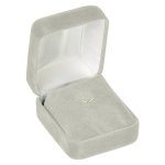 Noble Packaging CHARM BOX WITH HOOK – LT. GREY-CHARM-W-HOOK-W-SLEEVE B00GTQ35WE