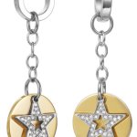 Esprit Damen-Creolen Edelstahl rhodiniert Kristall Zirkonia Great Star Gold weiß ESCO11494B000 B00IU9Q5J8