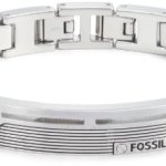 FOSSIL Herren Armband Edelstahl 18,5 cm + 1,5 cm Verlängerung, JF84476040 B003P4HC4K