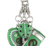 SWECS|#Sweet Deluxe Sweet Deluxe Damen-Kette Wiesn Bavaria silver/green 37 cm 01211 B0086FWQV2