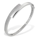 Goldmaid Damen-Armreif Pavee PremiumShine 925 Sterlingsilber 60 Zirkonia PS A5529S B00606PZ8K