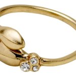 Pilgrim Jewelry Damen-Ring Messing Kristall Glaskristall Clarity weiß Gr. 161342004 B00G29ZGPC