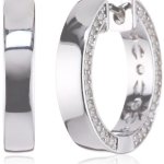 Esprit Jewels ESPRIT Damen-Creolen 925 Sterling Silber 34 Zirkonia weiß 38 mm ESCO90786A000 B008OG23BQ
