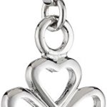 s.Oliver Damen-Charm Kleeblatt 925 Sterlingsilber 431552 B00CKKBTEY
