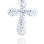 Karisma Anhänger Kreuz Und Silber Kette 925 Mit Swarovski Elements – Damenschmuck B00461G760