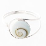 Bella Carina Damen Ring mit 1 Shiva Auge , verstellbar, 925 Sterling Silber B00O8XUJ42