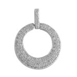 Bella Donna Damen-Anhänger 925 Sterlingsilber mit Zirkonia 6870ANH9 B0075578OY