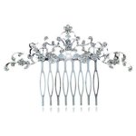 PreciousYou Jahrgang Braut Strass Kristall Diadem Hochzeit Haarkamm Haarschmuck B0078Q31QY