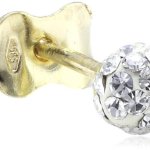 Amor Jewelry Damen-Ohrstecker 14 Karat 585 Gelbgold 342551 B00EQ0GBFS