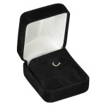 Noble Packaging CHARM BOX WITH HOOK – BLACK-CHARM BOX W-HOOK-W-SLEEVE B00GTQ34C0