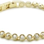 Swarovski Damen-Armband vergoldet 28 Kristalle farblos 17+1.5 cm 992889 B004X0IRYO